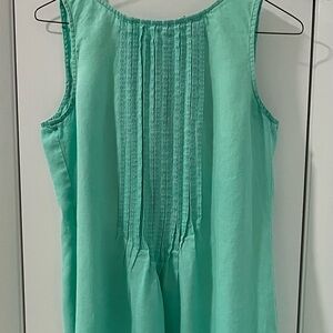 Classic linen J.Jill Maxi Dress